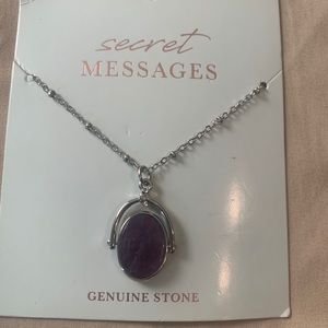 NEW 20” Reversible Secret Message Necklace